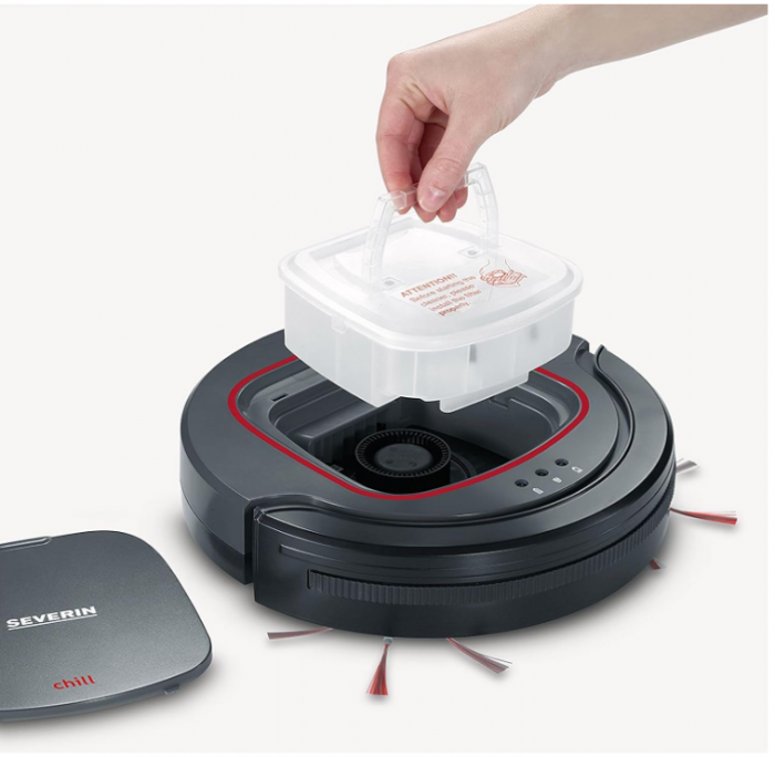 Aspirator robot ultra-silentios SEVERIN, autonomie 90 min, negru, RB 7025 [7]
