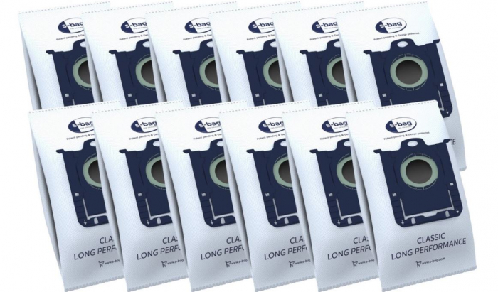 Set 12 saci de aspirator GR201SM + 1 filtru, AEG 9001688242 [3]