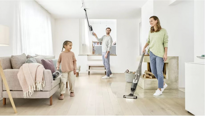 Aspirator vertical 2in1 BOSCH Flexxo Gen2 Seria 4 BBH3ALL23, 0.4l, maro-negru [11]