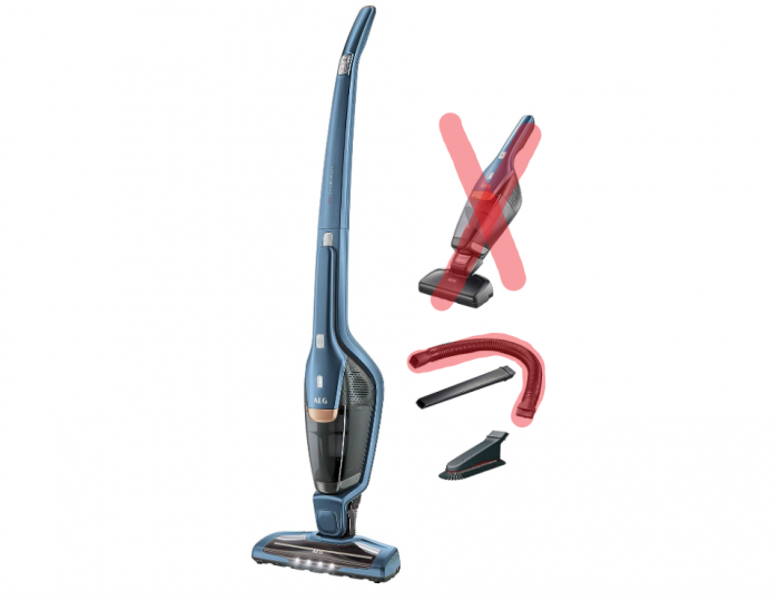 Aspirator vertical fără fir AEG Ergorapido CX7-2-I360 2 în 1 fără sac cu lumini LED [2]