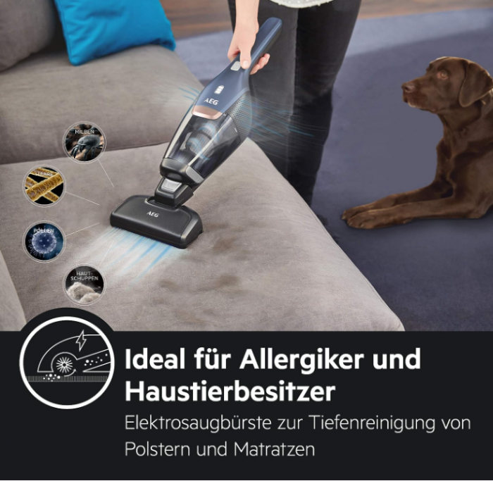 Aspirator vertical fără fir AEG Ergorapido CX7-2-I360 2 în 1 fără sac cu lumini LED [6]