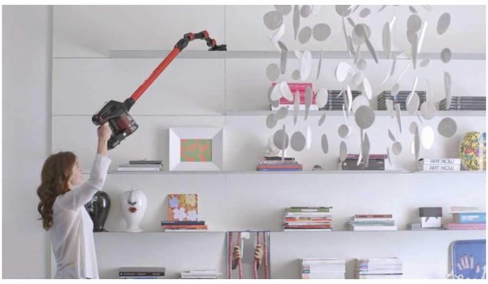 Aspirator vertical fără fir Hoover 22V, 40 Min, 0.7L, fără sac [6]