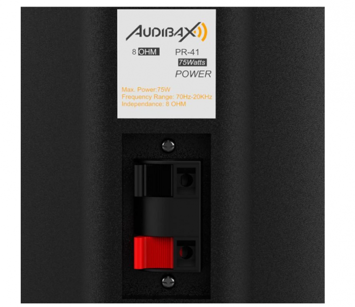 Audibax Pícolo PR-41 Boxe HiFi și PA, 75 W, Suport de perete inclus [6]