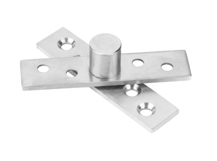 Balama pivotanta, rotativa 360 grade, inox, 100 x 20 mm, argintiu [2]