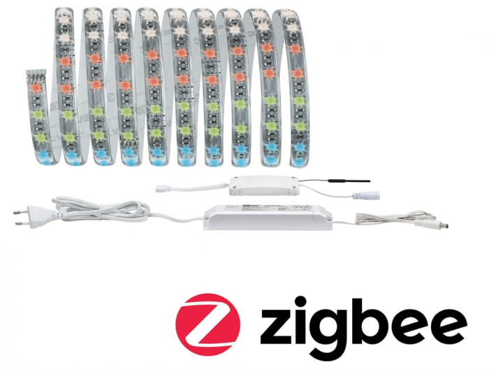 Banda LED RGB Paulmann 3m, 20W, alb, 50081 [3]