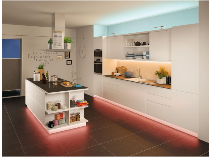 Banda LED RGB Paulmann 3m, 20W, alb, 50081 [2]