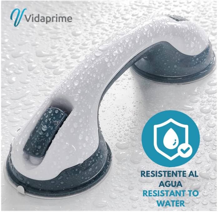 Bara de sprijin pentru baie VidaPrime cu Ventuză, pentru batrani, 30 cm [8]