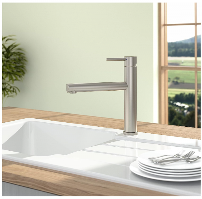 Baterie bucătărie Villeroy & Boch Como Sky 927800LC, înaltă presiune, oțel inoxidabil solid [2]