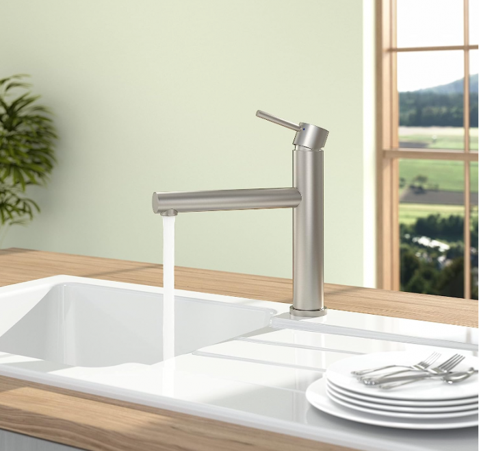 Baterie bucătărie Villeroy & Boch Como Sky 927800LC, înaltă presiune, oțel inoxidabil solid [3]