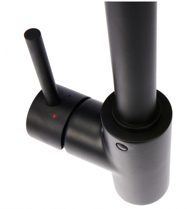 Baterie de bucatarie BLANCO 526649 MIDA, presiune mare, negru mat [4]