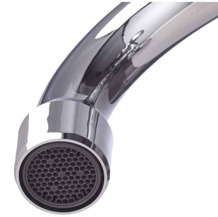 Baterie DP Faucets BC110, robinet pentru chiuveta Sauco, 11 cm, argintiu [3]