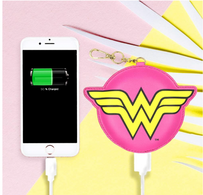 Baterie externa ERT GROUP DC Wonderwoman original cu licență , USB + Micro USB, 2200 mAh, 5 V 1 A [3]