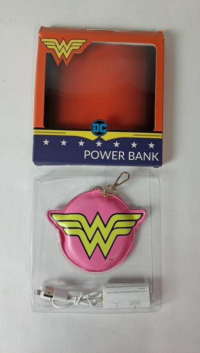 Baterie externa ERT GROUP DC Wonderwoman original cu licență , USB + Micro USB, 2200 mAh, 5 V 1 A [2]