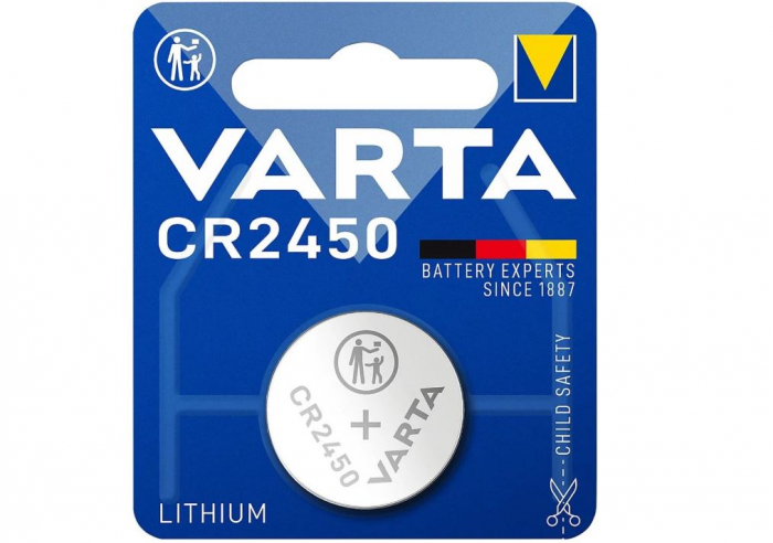 Baterie Varta CR2450, litiu, 3V, 6450101401 [1]
