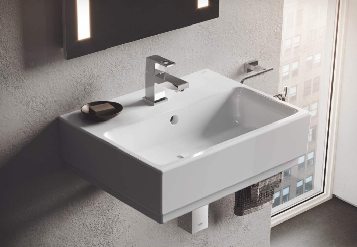 Baterie pentru apa rece GROHE 23137000 Eurocube marimea XS crom [6]
