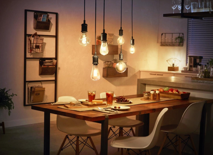 Bec inteligent Philips Hue White Ambiance Filament ST72 E27 [3]