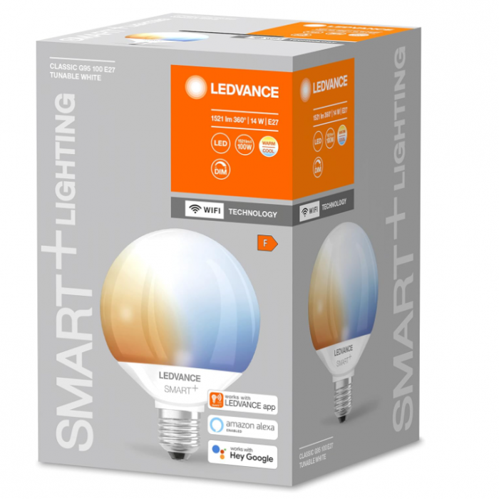 Bec LED Ledvance cu WiFi, E27, 2700-6500K [2]