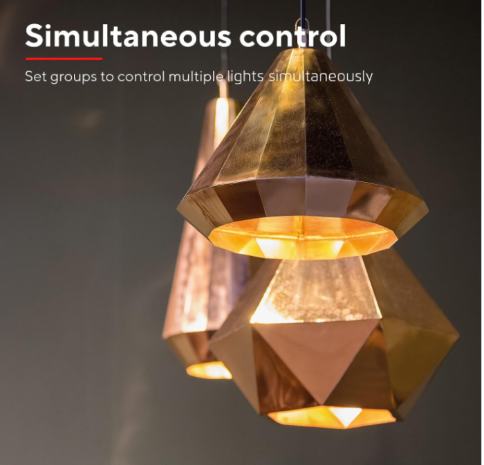 Bec LED Trust WiFi E14 Smart, cu culori, RGB de 2,4 GHz, Pachet de 2 [5]