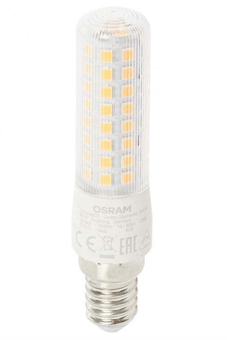 Bec OSRAM LED Superstar Special T Slim, E14, alb cald (2700 K), 60 W [2]