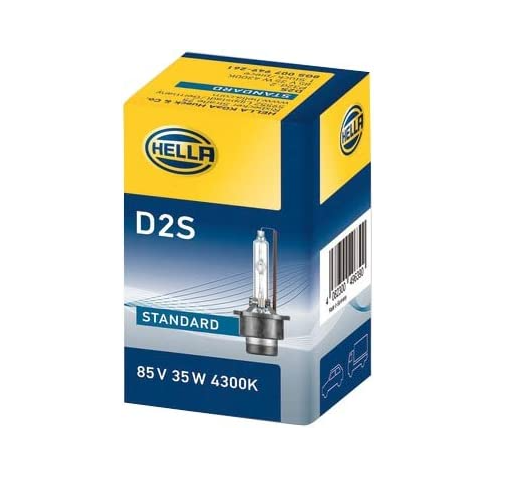 Bec Xenon Hella 007949261 12V/24V 35W P32D-2 Xenon 4300K Omologat SAE/DOT/ECE Numai pentru utilizare off-road [3]