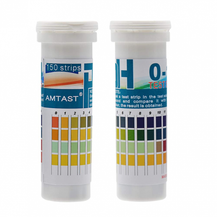 Benzi universale de testare pentru pH 0-14 pentru valoarea pH-ului acid alcalin 4 culori (150 benzi) [4]