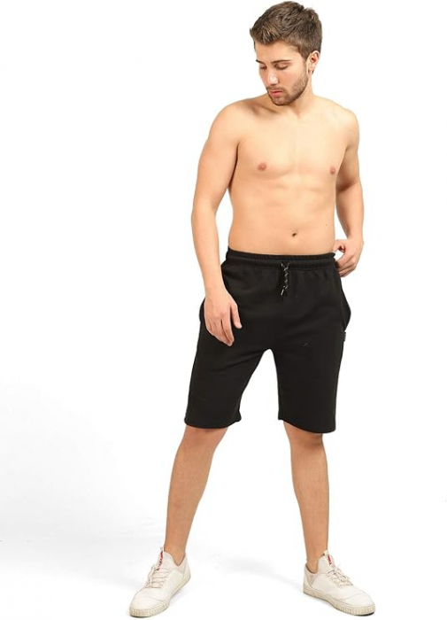 Bermude pentru bărbați Comeor, negru, marime S [7]