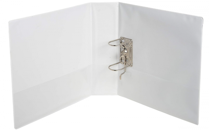 Biblioraft Exacompta 53955E 320 x 300 mm, pentru documente A4+, polipropilenă, 2 inele, alb [3]