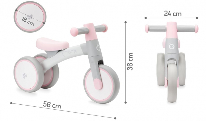 Bicicleta pentru copii fara pedale MoMi TEDI, pana la 25kg [3]