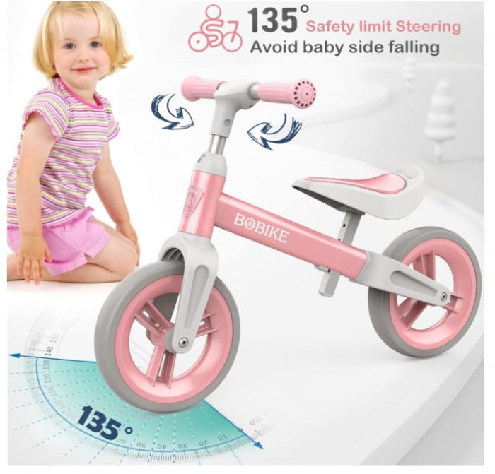 Bicileta fara pedale pentru copii MHCYLION, pentru echilibru, 1.5-4 ani, până la 25 kg [9]