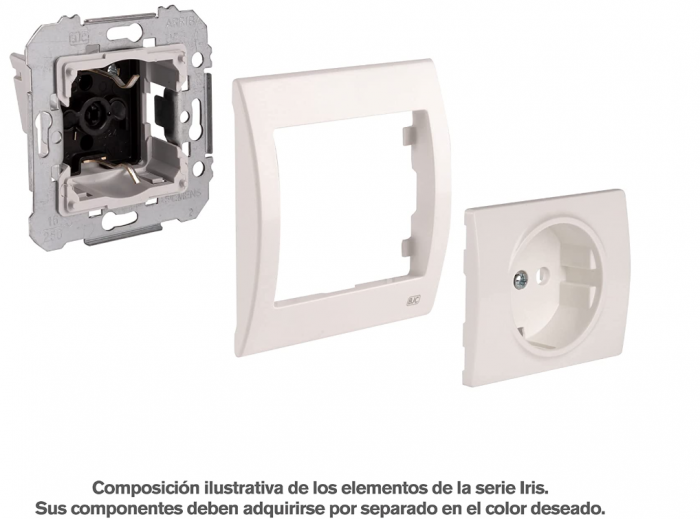 BJC Iris Priză cu USB dublu, aluminiu mercur, 18924-USB-MA [3]