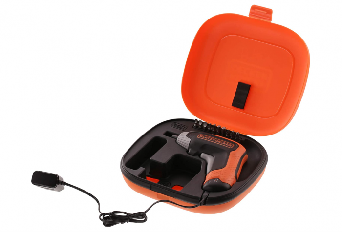 BLACK+DECKER BCF611CK Masina de insurubat fără fir 3,6 V(1,5 Ah) litiu 5,5 Nm, Portocaliu [2]