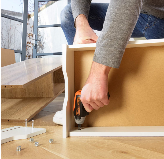 BLACK+DECKER BCF611CK Masina de insurubat fără fir 3,6 V(1,5 Ah) litiu 5,5 Nm, Portocaliu [5]