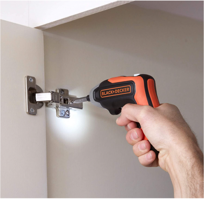 BLACK+DECKER BCF611CK Masina de insurubat fără fir 3,6 V(1,5 Ah) litiu 5,5 Nm, Portocaliu [4]