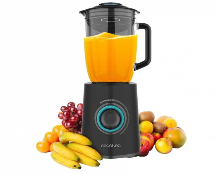 Blender Cecotec Power Black Titanium 2300MAX Mix Go, 1.5L, 5 viteze [1]