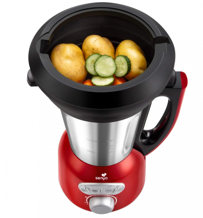 Blender cu încălzire Senya Cook & Ice V3 din oțel inoxidabil, SYCP-HB008CA [6]