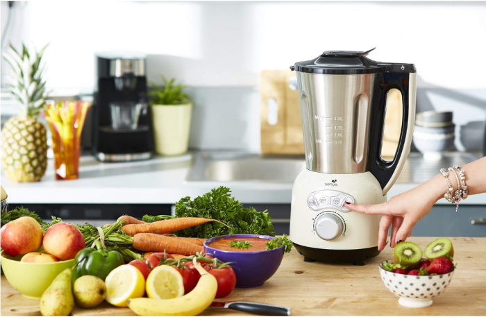 Blender cu încălzire Senya Cook & Ice V3 din oțel inoxidabil, SYCP-HB008CA [4]