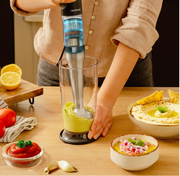 Blender de mână Cecotec Katana, 1500 W, 4 lame [8]