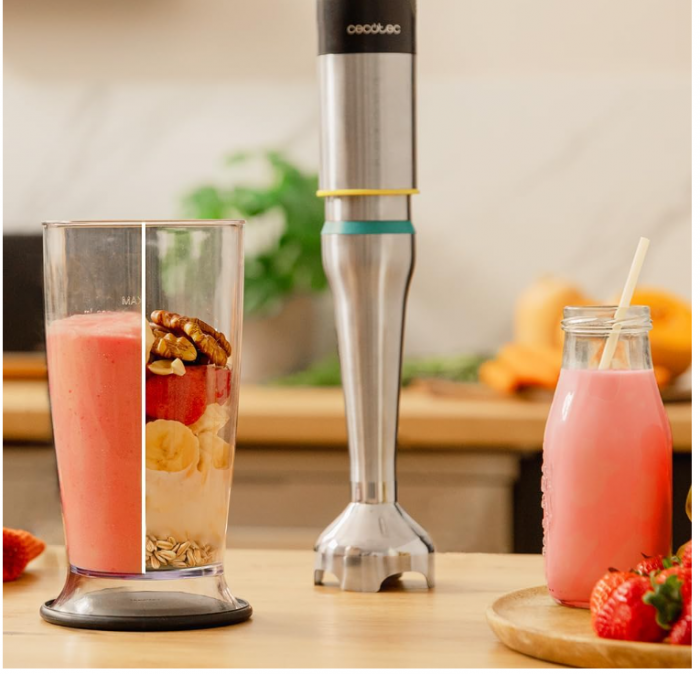 Blender de mână Cecotec Katana, 1500 W, 4 lame [10]