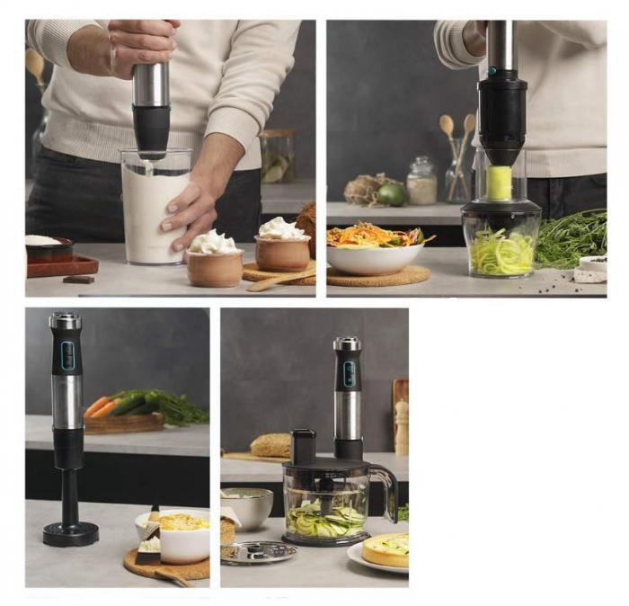 Blender de mână Cecotec Power Titanblack 1500 XL Totalmix, 1500W [11]