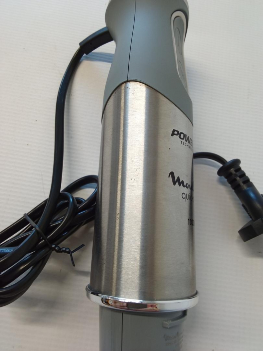 Blender de mana, Mixer vertical Moulinex QuickChef DD65AD10, oțel inoxidabil, gri [4]