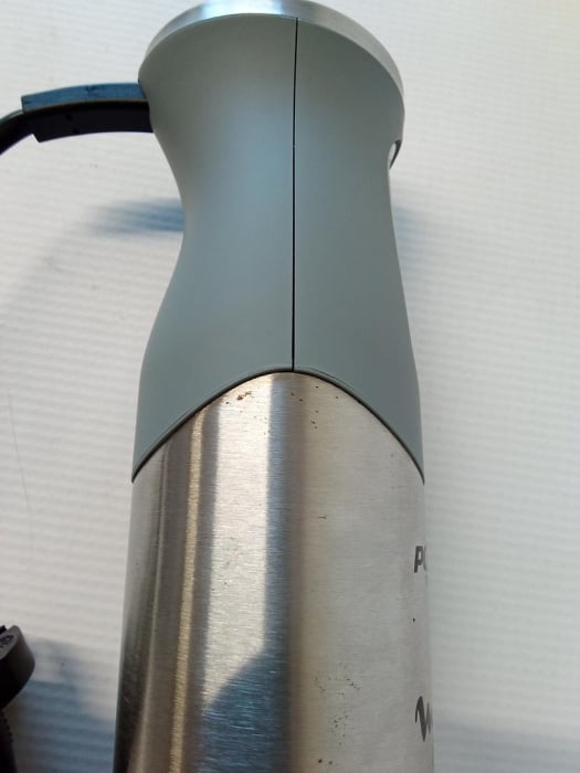 Blender de mana, Mixer vertical Moulinex QuickChef DD65AD10, oțel inoxidabil, gri [5]