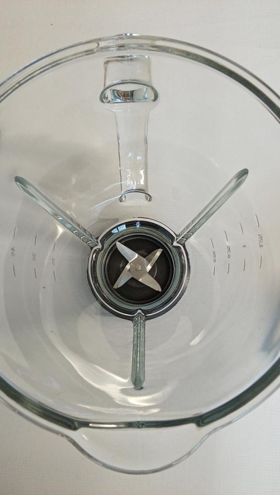 Blender Moulinex Blendforce Cristal LM430110 cu 3 viteze, 4 lame, 800 W, 1.75 L [2]