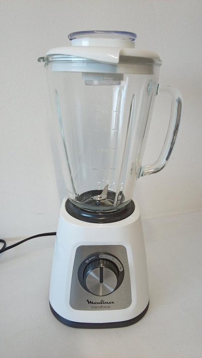 Blender Moulinex Blendforce Cristal LM430110 cu 3 viteze, 4 lame, 800 W, 1.75 L [4]