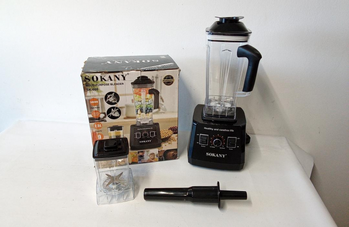 Blender profesional SOKANY SK-666, 5000W, negru [3]
