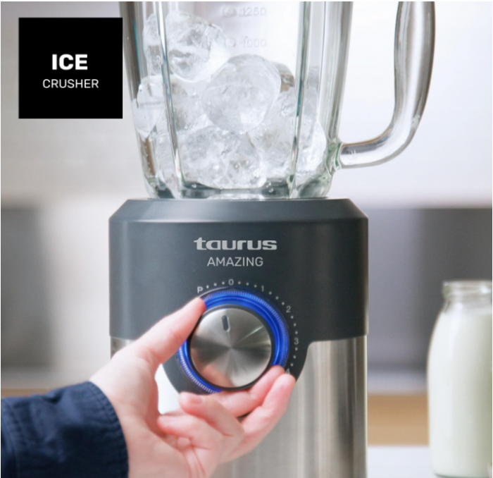 Blender Taurus Amazing JB1200XC, 1200 W, 1.75 L, 5 viteze + turbo, recipient gradat [5]