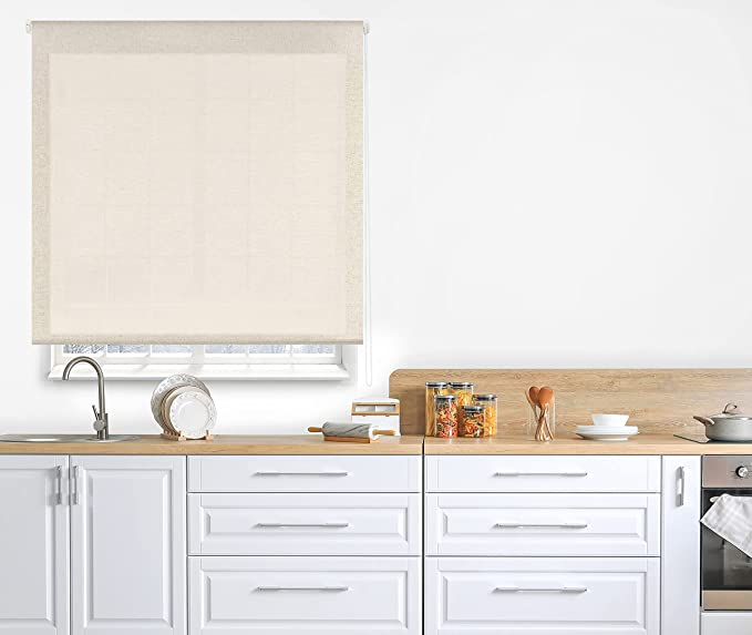 BLINDECOR Jaluzele simple translucide pentru ferestre 100x200 cm RESIGILAT [5]