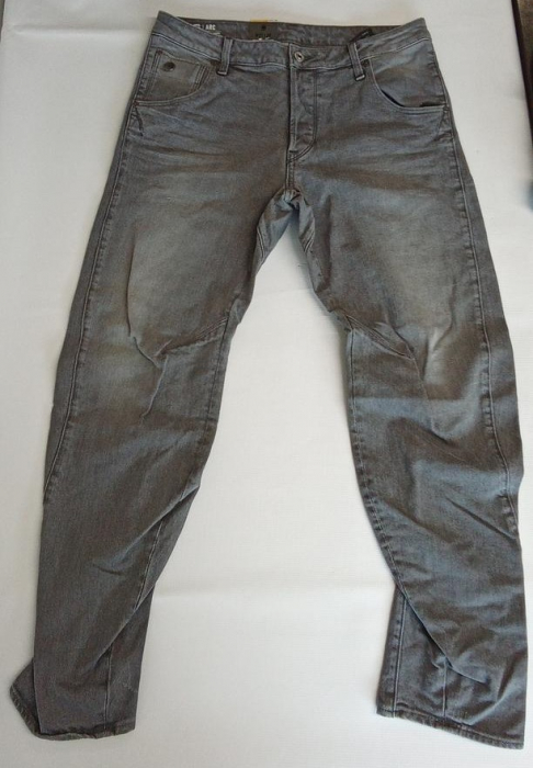 Blugi de barbati G-StarARC 3D Tapered Relaxed Fit Accel Grey Stretch Denim, gri [2]