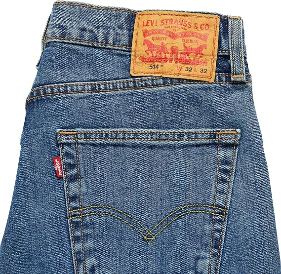 Blugi drepti Levi's Herren 514, Stonewash Stretch, 32/30 [2]