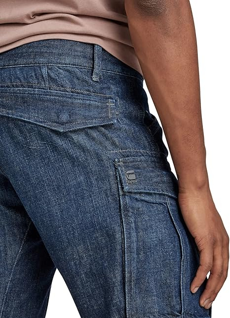 Blugi G-STAR RAW Rovic Zip 3D Regular Tapered Denim Hose, Marimea 30/32 [3]