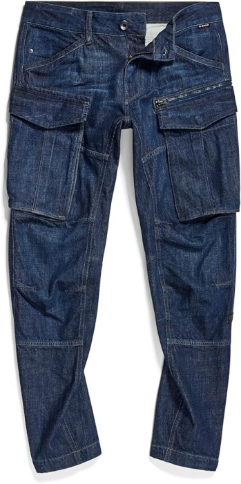 Blugi G-STAR RAW Rovic Zip 3D Regular Tapered Denim Hose, Marimea 30/32 [4]